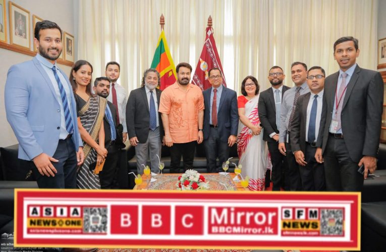 Popular Malayalam actor Mohanlal visits Parliament of Sri Lanka