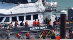 Migrants detained under new ‘one in, one out’ deal with France