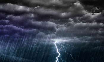 ප්‍රදේශ කිහිපයකට අද ගිගුරුම් සහිත වැසි