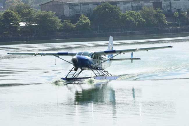 බේරේ වැව සහ කටුනායක අතර ගුවන් ගමන් ඇරඹෙයි