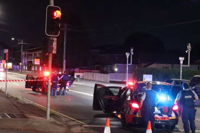 සිඩ්නි නගරයේ වෙඩි තැබීමක්