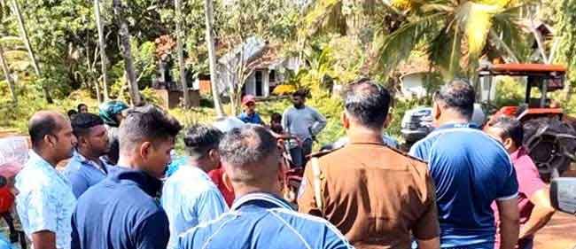 පුතාට වෙඩි තියන්න ආ පියා අත්අඩංගුවට