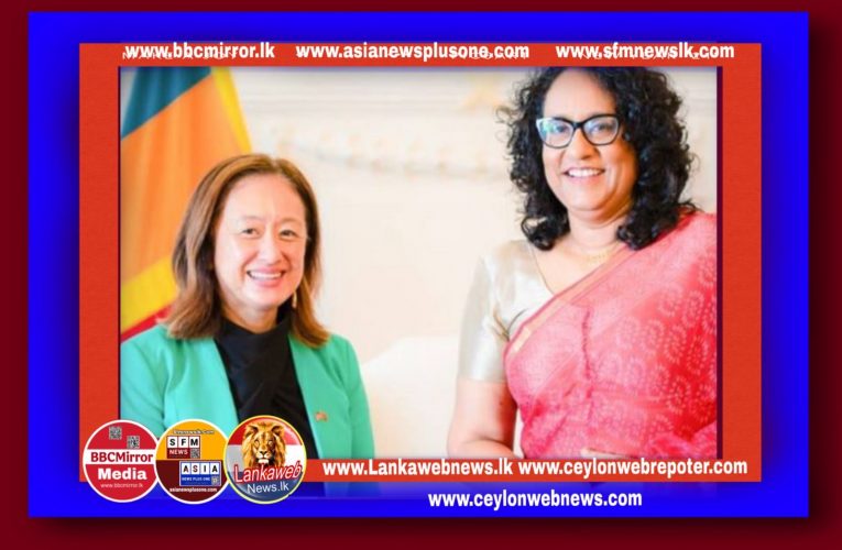 අමෙරිකා තානාපතිනිය, හා අගමැති හරිනි හමුවෙයි