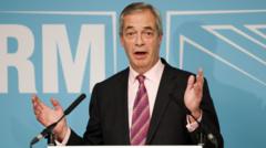 Reform is not rescue charity for panicky Tory MPs, Farage says