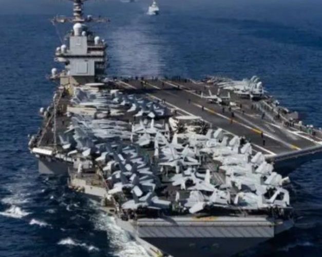 අමෙරිකානු USS Gerald R. Ford (CVN 78) ගුවන් යානා ප්‍රවාහන නෞකාවේ ගින්නක් හටගෙන ඇති බව විදෙස් මාධ්‍ය වාර්තා කරයි.