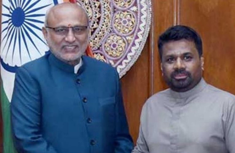 ඉන්දීය උප ජනපති රාධක්‍රිෂ්ණන්, ජනපති අනුර කුමාර දිසනායක හමුවිමක්