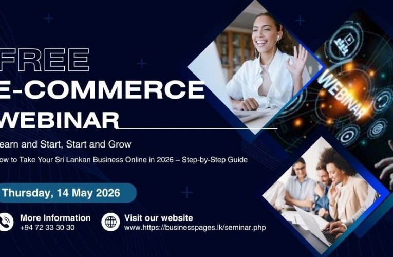E-Commerce store එකක් පටන් ගන්න බලන් ඉන්න ඔබට අවස්තාවක්