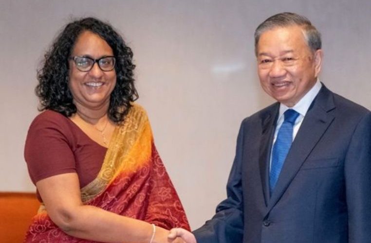 අගමැතිනිය සහ වියට්නාම් ජනපති අතර ද්වීපාර්ශ්වික සාකච්ඡා