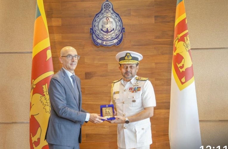 ඉතාලි තානාපති නාවික හමුදාපති හමුවක්.