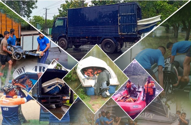 අයහපත් කාලගුණය නිසා ජනතා සහයට නාවික හමුදාව සීරුවෙන්.